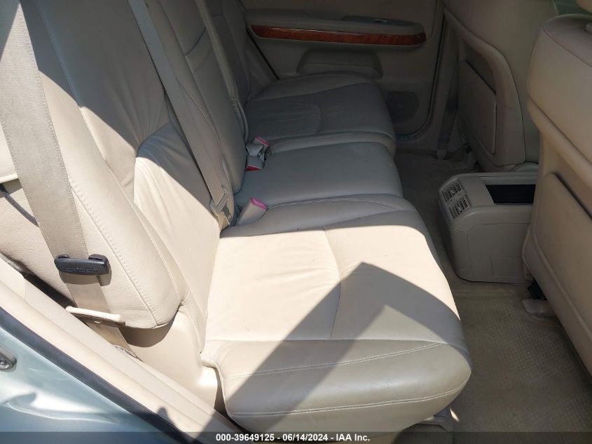 2007 Lexus Rx 350 VIN: JTJHK31U872027393 Lot: 39649125