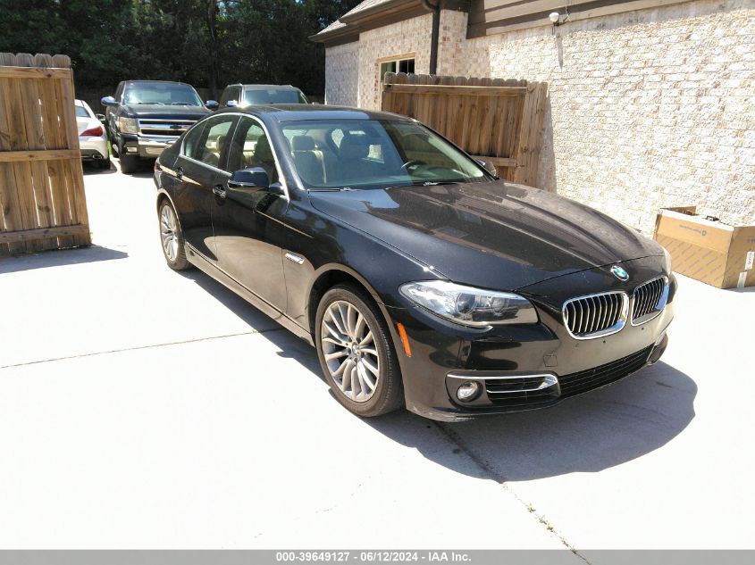 2015 BMW 528I VIN: WBA5A5C55FD517414 Lot: 39649127