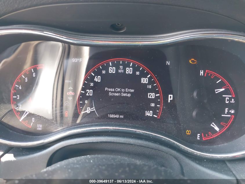 2015 Dodge Durango Sxt VIN: 1C4RDHAG7FC880451 Lot: 39649137