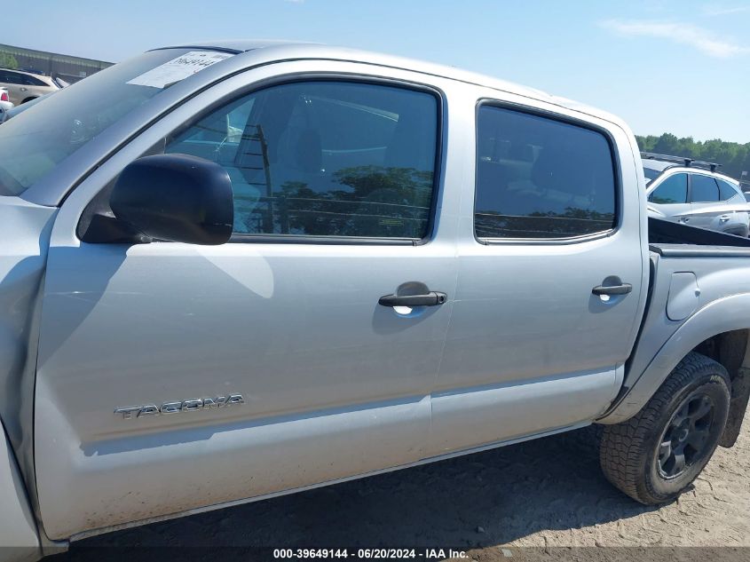 2008 Toyota Tacoma Double Cab VIN: 5TELU42NX8Z569340 Lot: 39649144