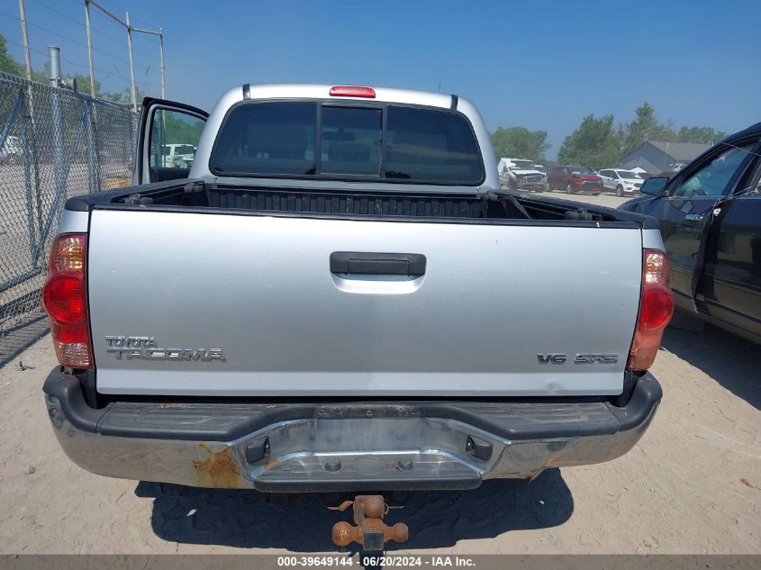 2008 Toyota Tacoma Double Cab VIN: 5TELU42NX8Z569340 Lot: 39649144