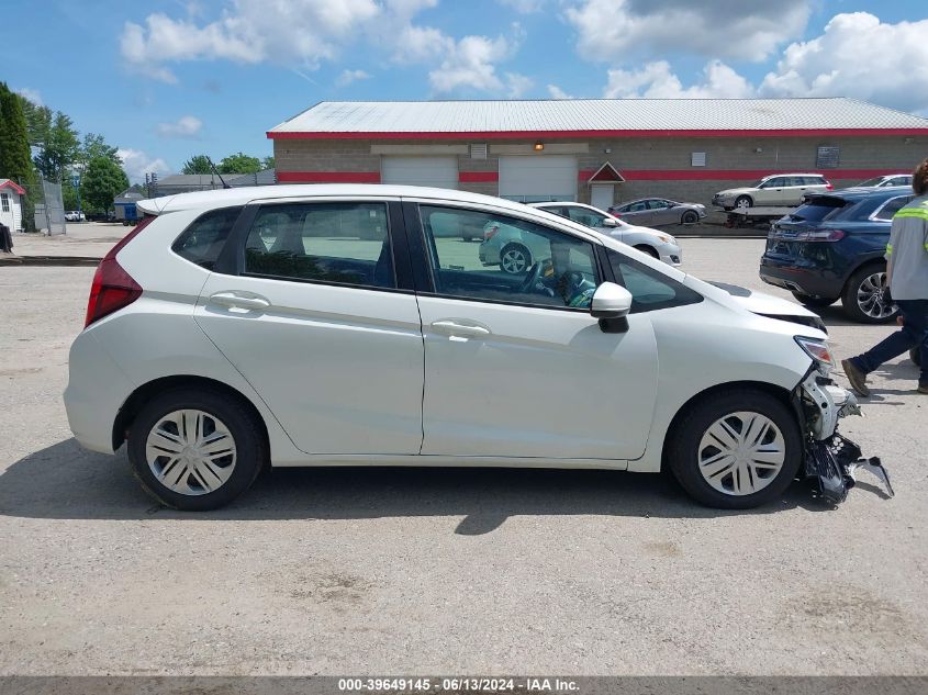 2019 Honda Fit Lx VIN: 3HGGK5H47KM734648 Lot: 39649145