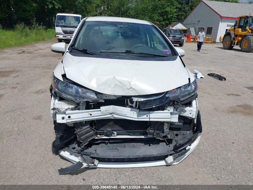 2019 Honda Fit Lx VIN: 3HGGK5H47KM734648 Lot: 39649145