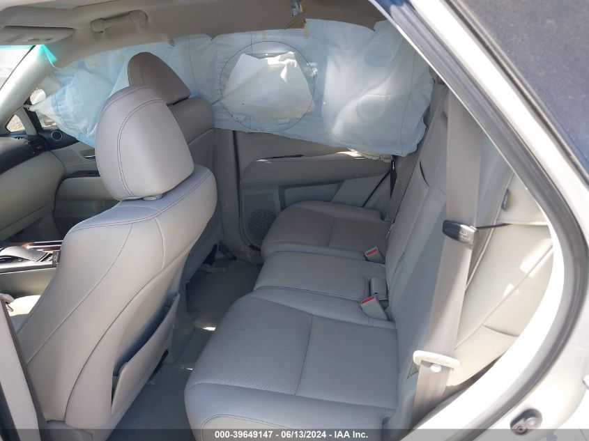 2010 Lexus Rx 350 VIN: 2T2BK1BA7AC024796 Lot: 39649147