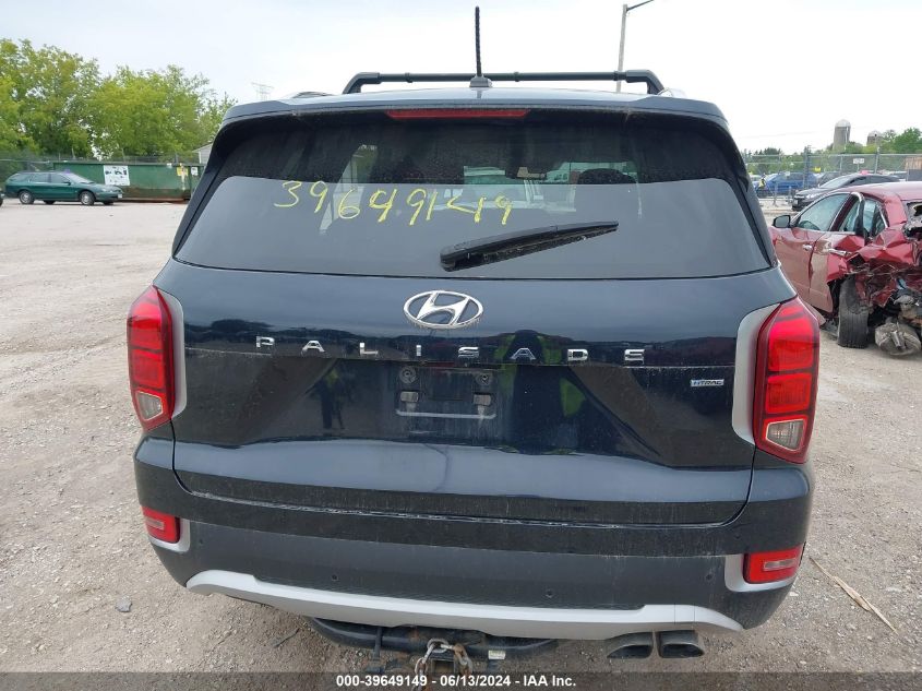 2020 Hyundai Palisade Sel VIN: KM8R2DHE8LU133624 Lot: 39649149