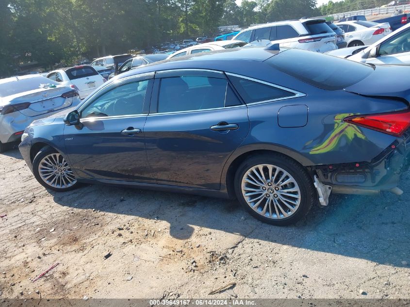 2020 Toyota Avalon Hybrid Limited VIN: 4T1C21FB8LU016025 Lot: 39649167