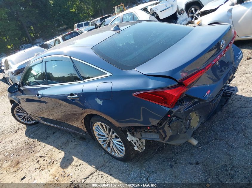 2020 Toyota Avalon Hybrid Limited VIN: 4T1C21FB8LU016025 Lot: 39649167