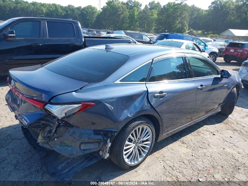 2020 Toyota Avalon Hybrid Limited VIN: 4T1C21FB8LU016025 Lot: 39649167