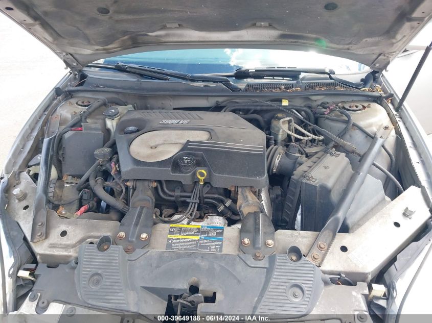 2006 Chevrolet Impala Lt VIN: 2G1WC581969355381 Lot: 39649188