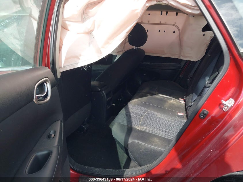 2017 Nissan Sentra Sv VIN: 3N1AB7AP1HY274279 Lot: 39649189