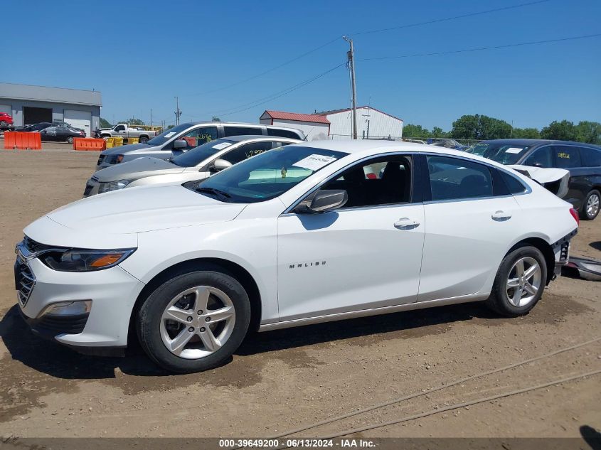 2020 Chevrolet Malibu Fwd 1Fl VIN: 1G1ZC5ST8LF119072 Lot: 39649200