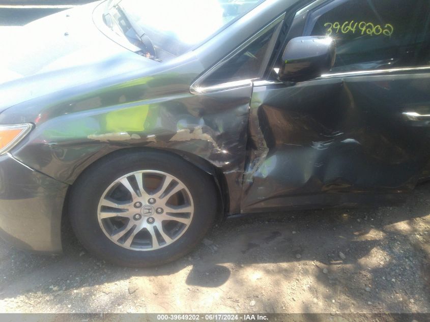 2012 Honda Odyssey Ex-L VIN: 5FNRL5H69CB029782 Lot: 39649202