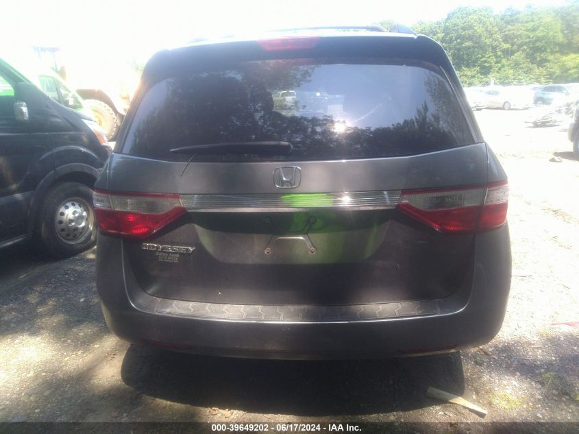 2012 Honda Odyssey Ex-L VIN: 5FNRL5H69CB029782 Lot: 39649202