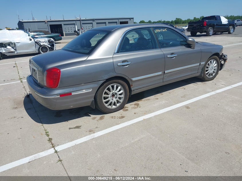 2004 Hyundai Xg350 L VIN: KMHFU45E74A278142 Lot: 39649215