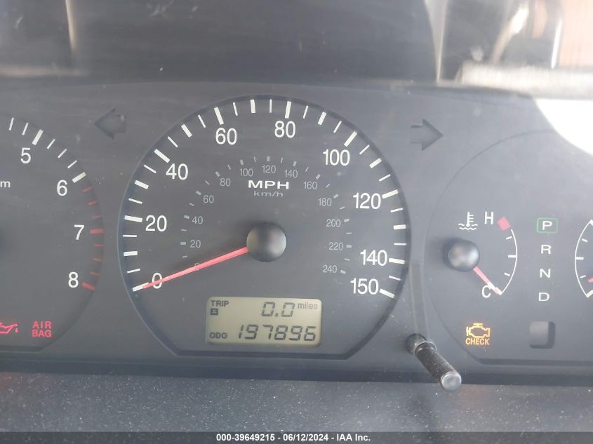 2004 Hyundai Xg350 L VIN: KMHFU45E74A278142 Lot: 39649215