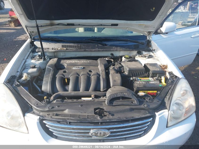 2007 Kia Optima Lx VIN: KNAGE123175158077 Lot: 39649221