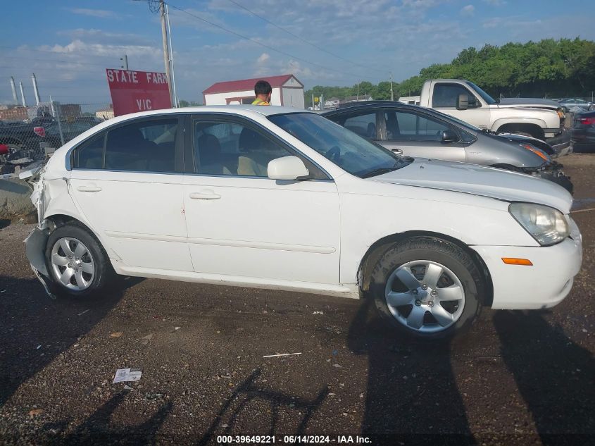 2007 Kia Optima Lx VIN: KNAGE123175158077 Lot: 39649221