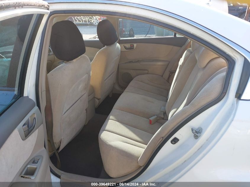 2007 Kia Optima Lx VIN: KNAGE123175158077 Lot: 39649221