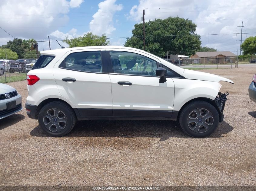 2021 Ford Ecosport S VIN: MAJ3S2FE9MC397689 Lot: 39649224