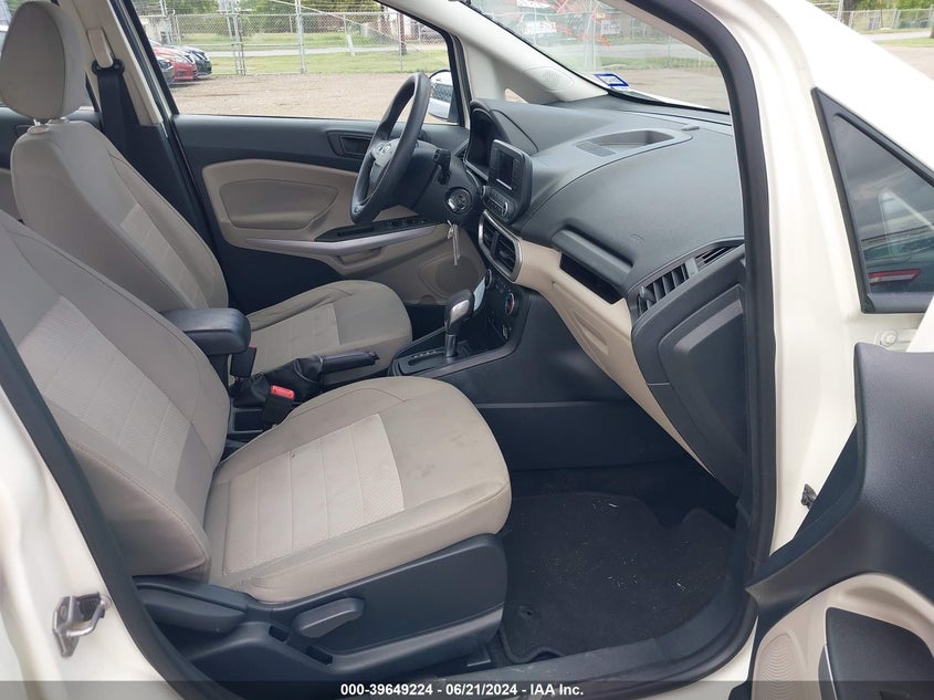 VIN MAJ3S2FE9MC397689 2021 FORD ECOSPORT S