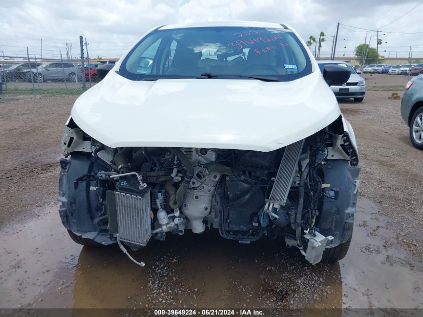 2021 Ford Ecosport S VIN: MAJ3S2FE9MC397689 Lot: 39649224