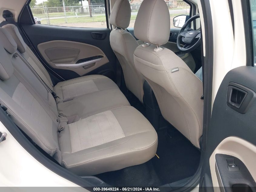 2021 Ford Ecosport S VIN: MAJ3S2FE9MC397689 Lot: 39649224