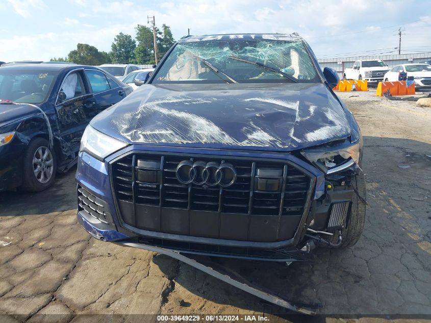 2022 Audi Q7 Premium Plus 55 Tfsi Quattro Tiptronic VIN: WA1LXBF79ND009637 Lot: 39649229