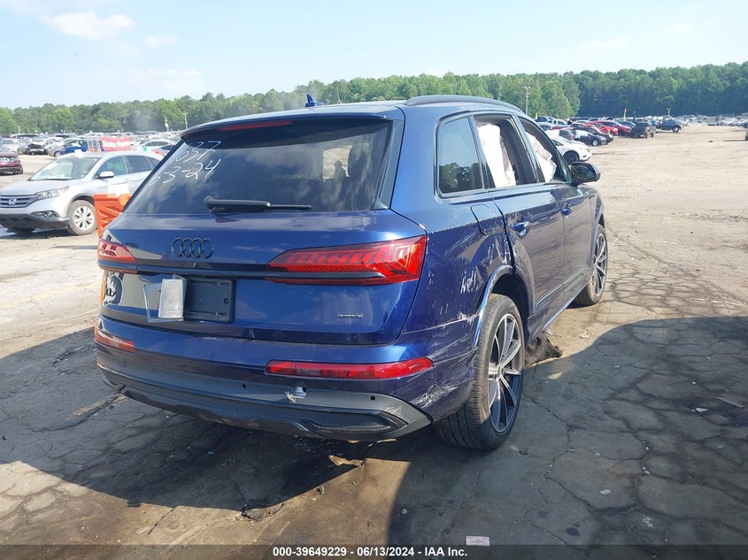 VIN WA1LXBF79ND009637 2022 AUDI Q7 PREMIUM PLUS