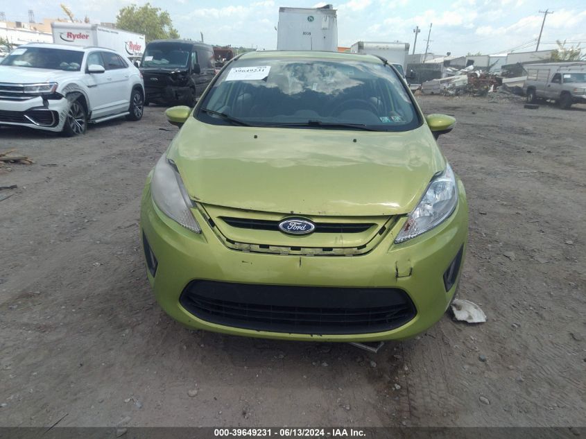 2013 Ford Fiesta Se VIN: 3FADP4EJ7DM130422 Lot: 39649231