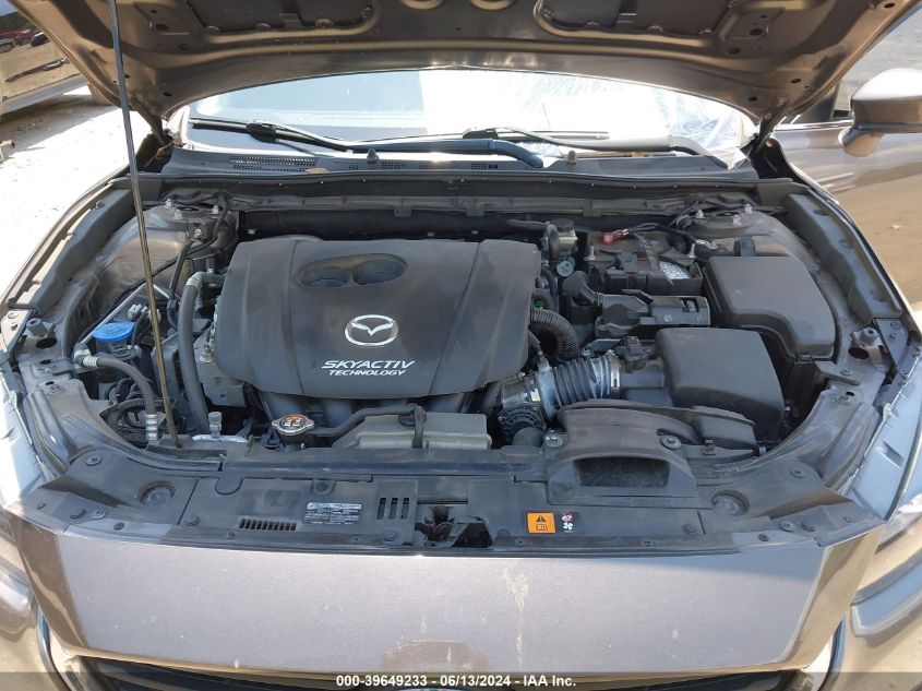 2018 Mazda Mazda3 Touring VIN: 3MZBN1L36JM183535 Lot: 39649233