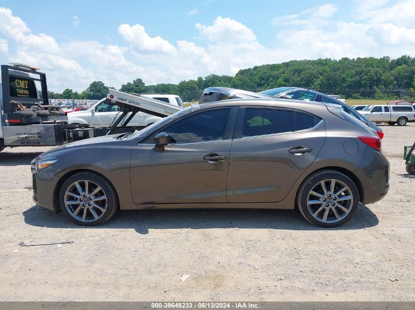 2018 Mazda Mazda3 Touring VIN: 3MZBN1L36JM183535 Lot: 39649233