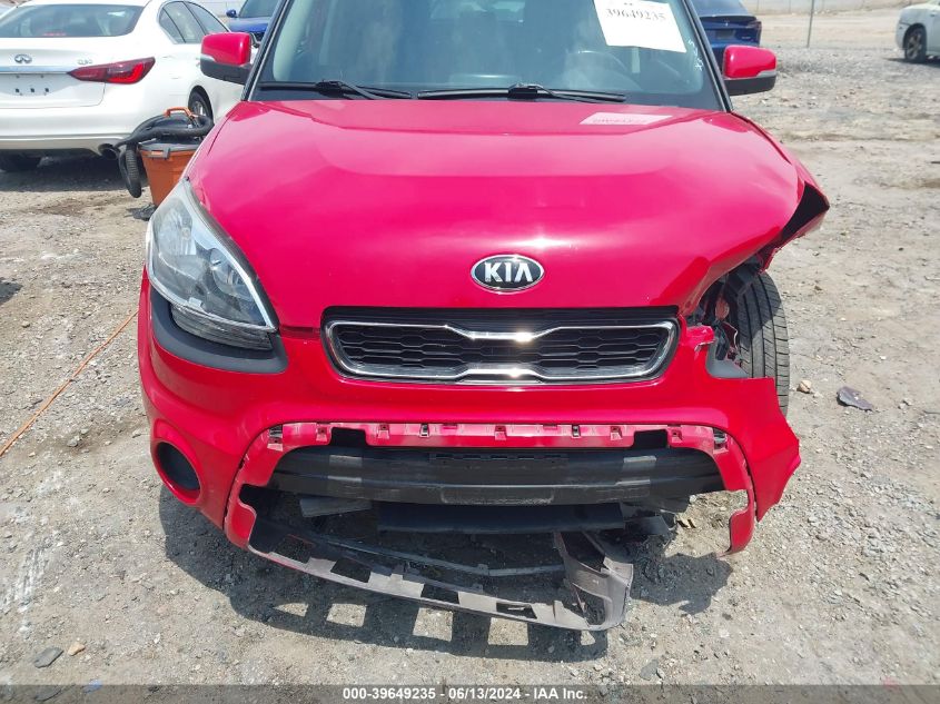 2013 Kia Soul + VIN: KNDJT2A67D7590298 Lot: 39649235