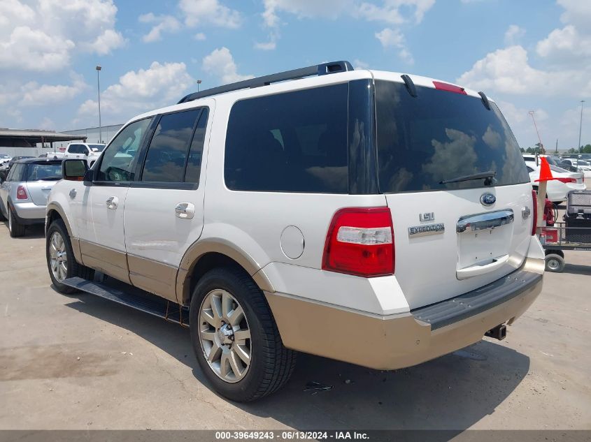 2011 Ford Expedition King Ranch VIN: 1FMJU1H51BEF12804 Lot: 39649243