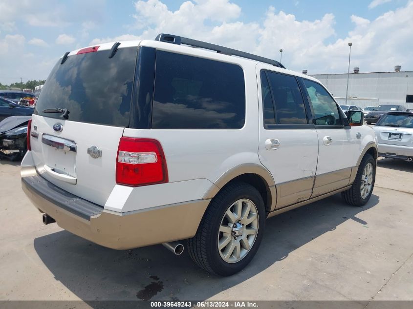 2011 Ford Expedition King Ranch VIN: 1FMJU1H51BEF12804 Lot: 39649243