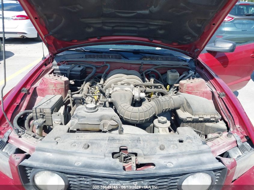 2008 Ford Mustang Gt Deluxe/Gt Premium VIN: 1ZVHT85H885117795 Lot: 39649245