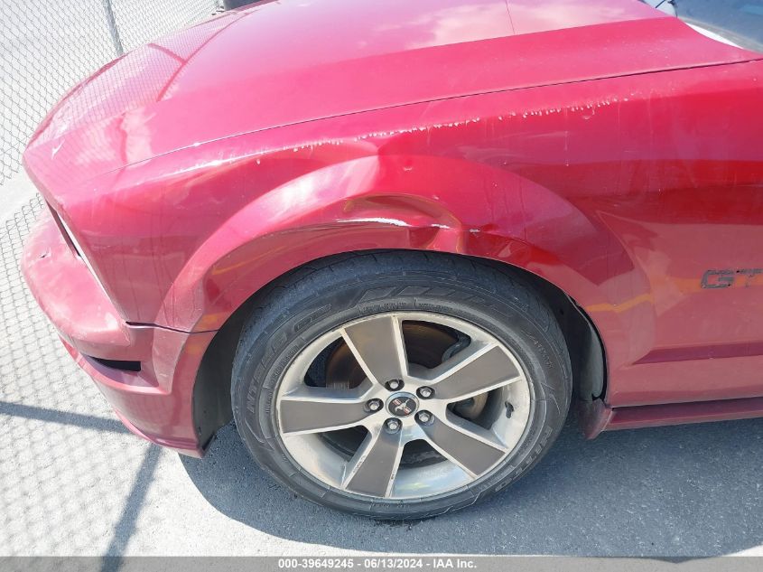 2008 Ford Mustang Gt Deluxe/Gt Premium VIN: 1ZVHT85H885117795 Lot: 39649245