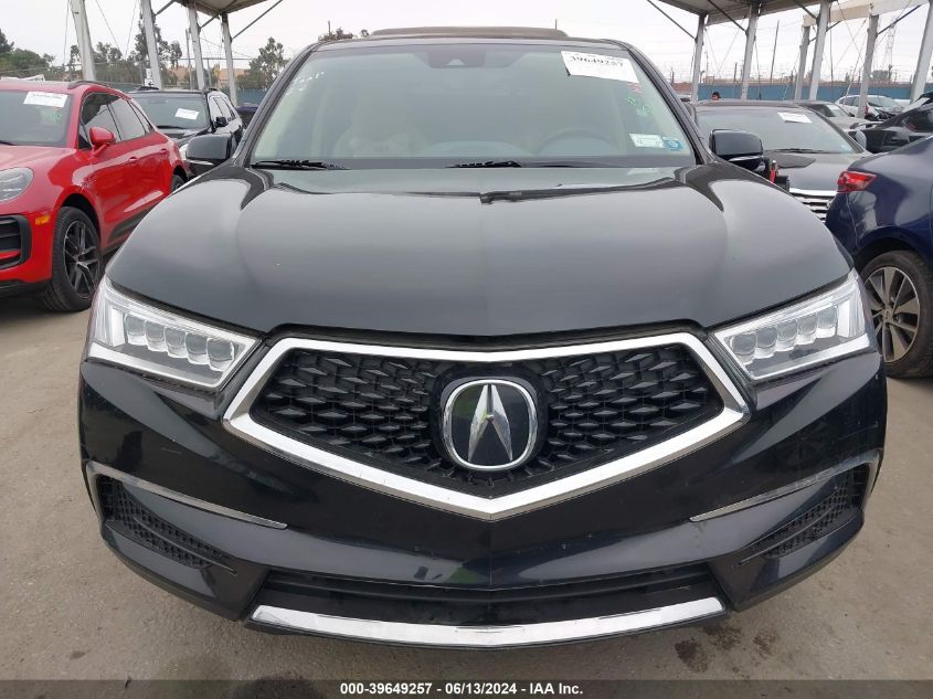 5J8YD4H37LL018058 2020 Acura Mdx Standard