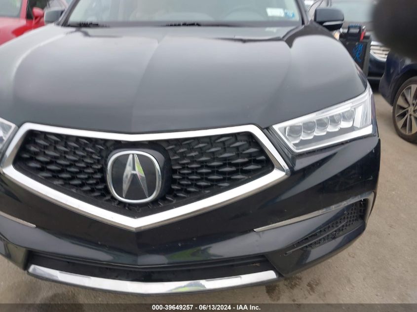 2020 Acura Mdx Standard VIN: 5J8YD4H37LL018058 Lot: 39649257