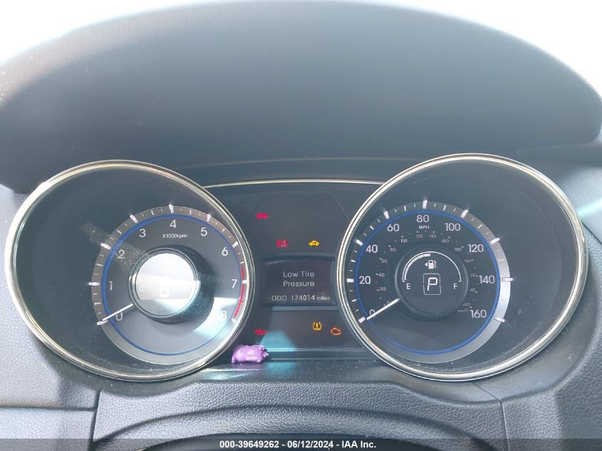 2013 Hyundai Sonata Se VIN: 5NPEC4AC5DH659410 Lot: 39649262