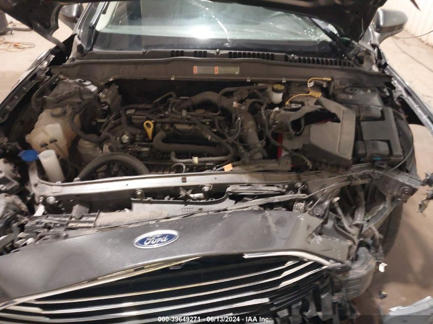 2019 Ford Fusion Se VIN: 3FA6P0HD6KR286703 Lot: 39649271