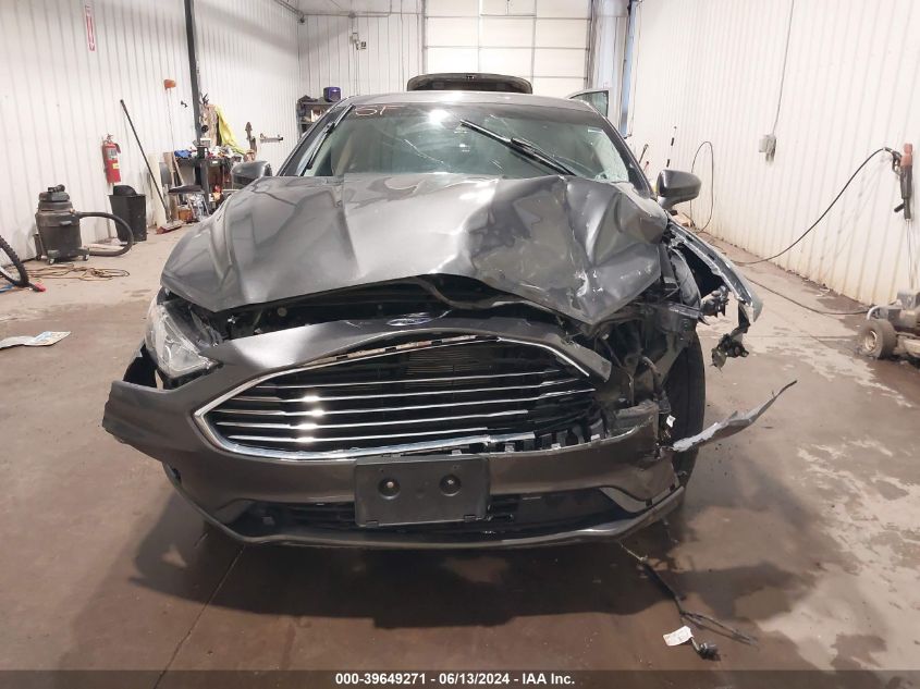 2019 Ford Fusion Se VIN: 3FA6P0HD6KR286703 Lot: 39649271