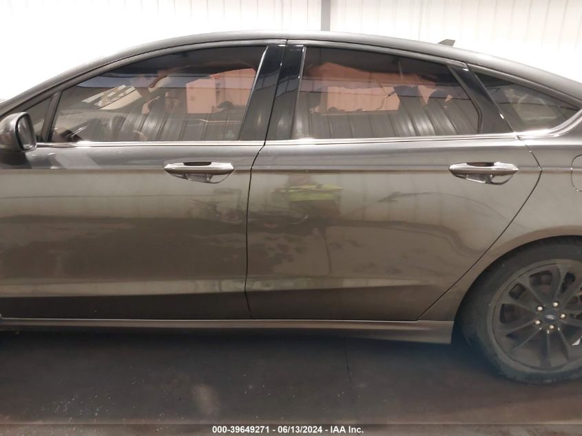 2019 Ford Fusion Se VIN: 3FA6P0HD6KR286703 Lot: 39649271