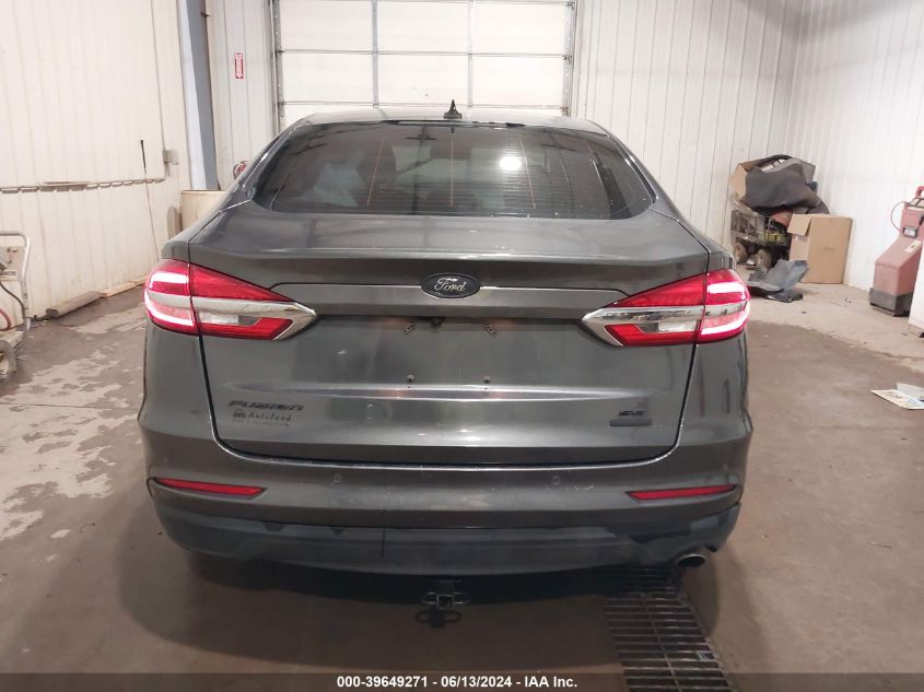 2019 Ford Fusion Se VIN: 3FA6P0HD6KR286703 Lot: 39649271