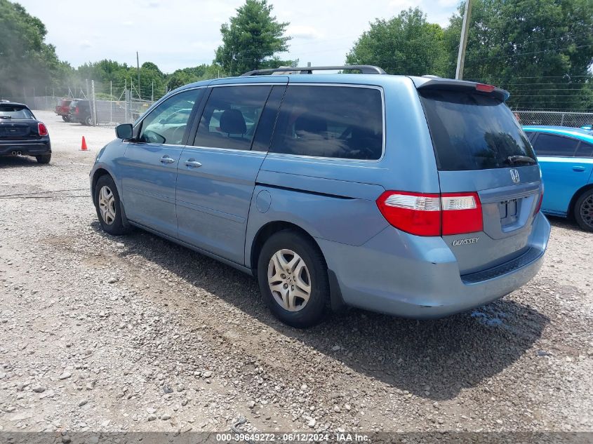 2007 Honda Odyssey Ex-L VIN: 5FNRL38797B071467 Lot: 39649272