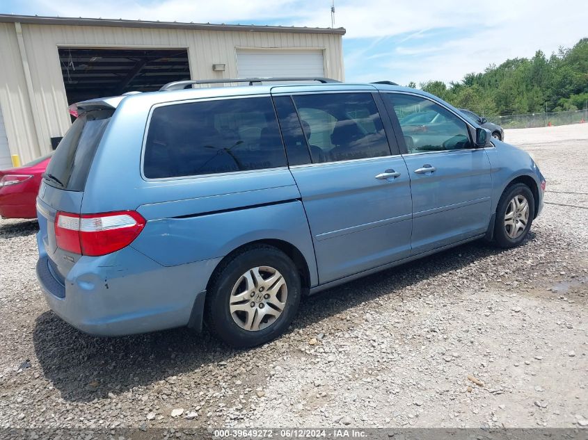 2007 Honda Odyssey Ex-L VIN: 5FNRL38797B071467 Lot: 39649272