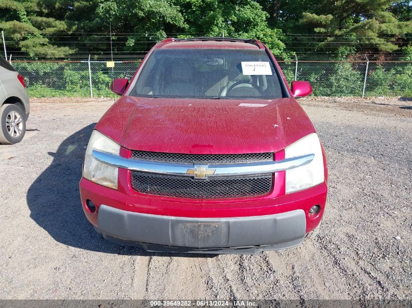 2006 Chevrolet Equinox Lt VIN: 2CNDL63F166169175 Lot: 39649282