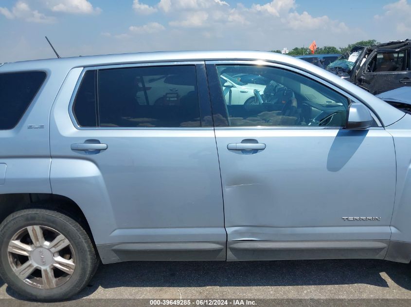 2014 GMC Terrain Sle-1 VIN: 2GKALMEK6E6356372 Lot: 39649285