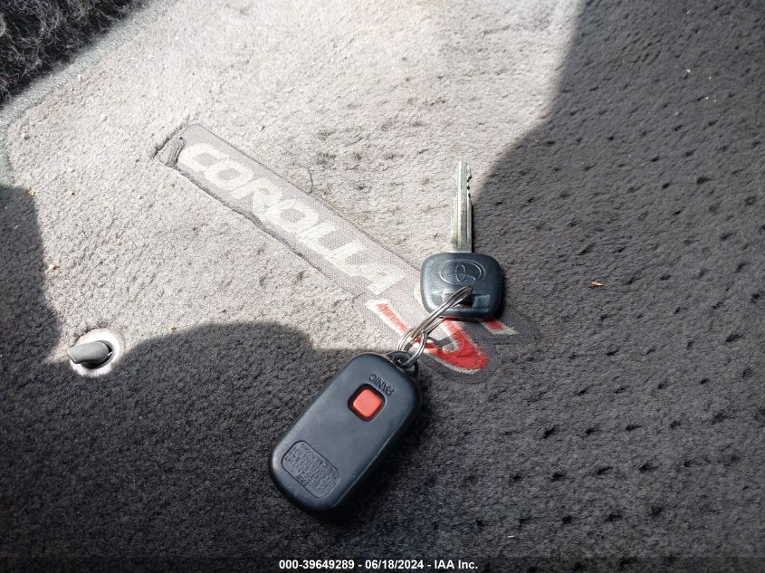 2004 Toyota Corolla S VIN: 1NXBR32E64Z270420 Lot: 39649289