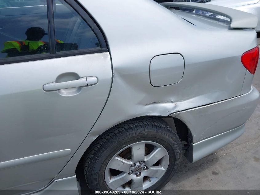 2004 Toyota Corolla S VIN: 1NXBR32E64Z270420 Lot: 39649289