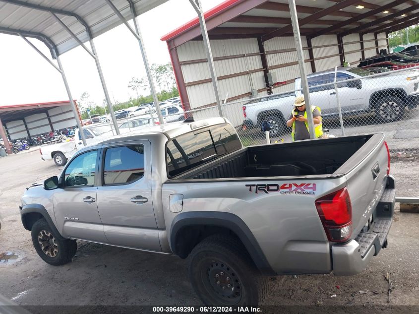 2019 Toyota Tacoma Trd Off Road VIN: 5TFCZ5AN5KX196750 Lot: 39649290